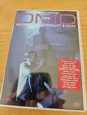 ORCHESTRAL MANOEUVRES IN THE DARK OMD LIVE ARCHITECTURE MORALITY MORE DVD MUSIC