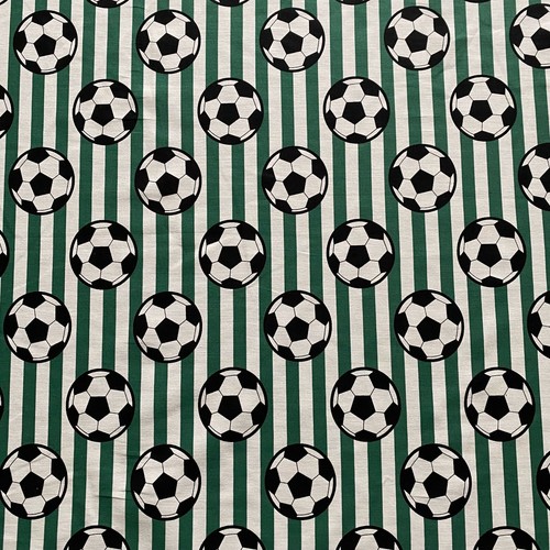 Football print cotton - football, fabric