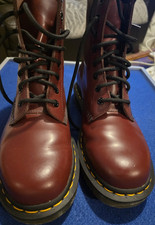 Martens 1460 cherry - cherry, red