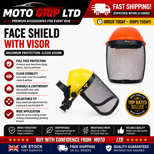 Face mask shield mesh - face, safety