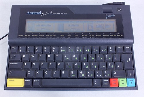 Amstrad nc100 notepad - amstrad,