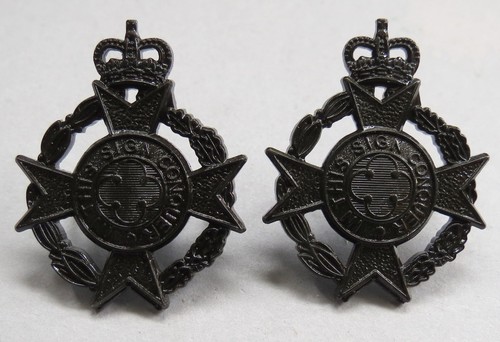 Military collar badge pair - badge,
