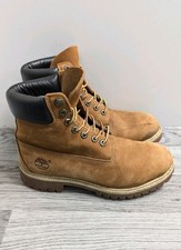 Timberland 6 Inch Brown/Tan Lace Up Boots Winter Size UK 7.5