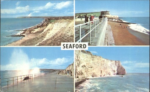 Vintage seaford postcard - vintage,
