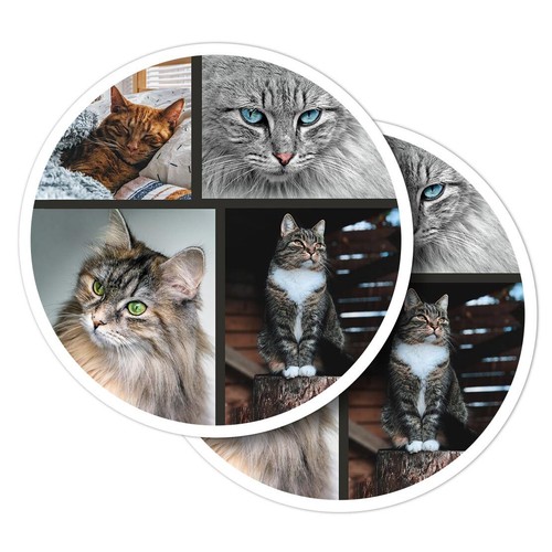 Vinyl stickers beautiful - 2x,