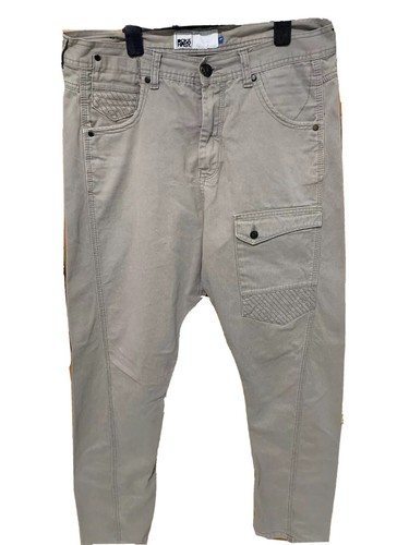 Bck hrsy men beige jeans - bck&hrsy,
