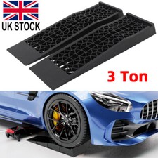 2pcs 3 Ton Car Ramp Low Rise Garage Workshop Car Service Heavy Duty Strong Ramp