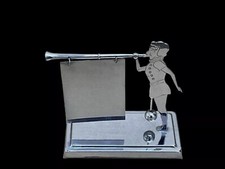 Antique Art Deco Chrome Dinner