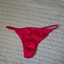 BNWOT Vintage Red Silk Satin