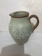 Denby Pottery Large Ornament Jug Type Loft Find Good Condition Weight Is 2.6kg