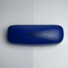 Joop! Eyeglasses Glasses Case Blue Hard Shell Cover Snap Shut Holder Storage