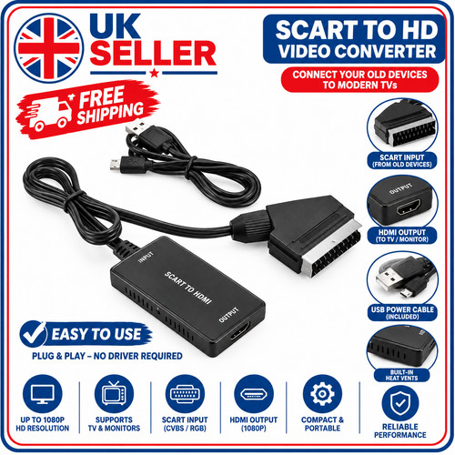Scart hdmi converter audio - hdmi,