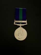 General Service Medal with Canal Zone Bar, Suez Ops  - REME