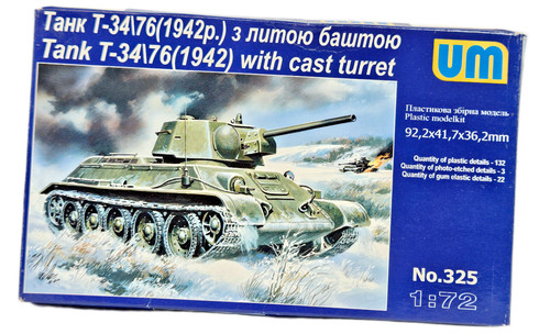 325 tank 1 - 1/72, scale