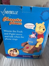 Disney Winnie the Pooh Piglet Animated Talking Telephone Mybelle