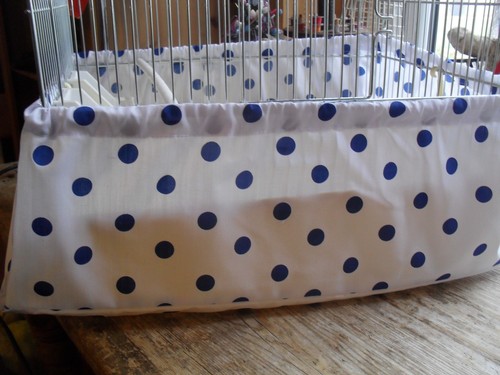 Cotton bird cage tidy seed - bird,