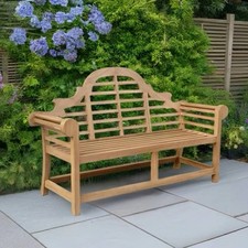 Teak Garden Bench 3 Seat 168cm