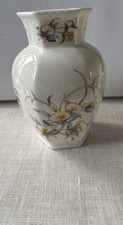 Aynsley Just Orchids Bone China Vase 13 Cm High Excellent Condition