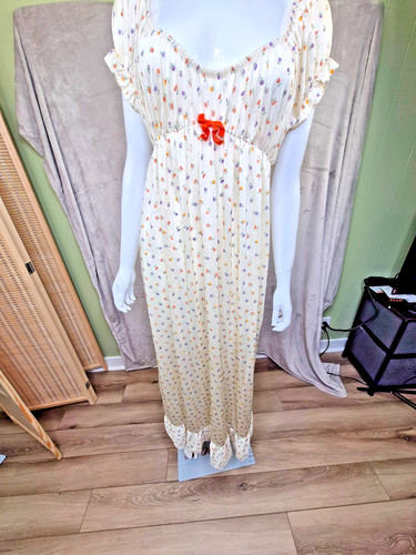 Vtg 70s powers model floral - powers,