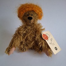 Hermann Teddy Bear PAUL by Katrin Muller 6"/15cm Jointed L/E 0273/1000 Dust Bag
