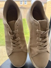 Pull&Bear Beige Lace-up