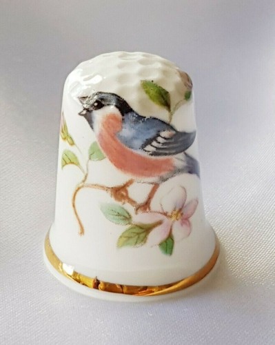 Bird flowers bone china - flowers,