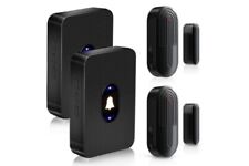 DAYTECH Wireless Door Window Sensor Alarm, Door Open Chime, Entry Alert For Home