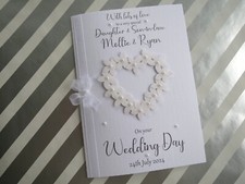 Personalised Wedding Day Card