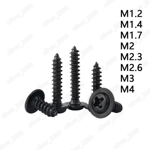 Black steel phillips - black, pan