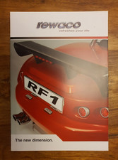  Rewaco RF1 custom trike motorcycle range brochure 2007 