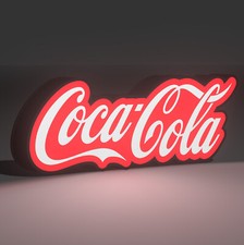 Coca Cola Light Up RGB Sign