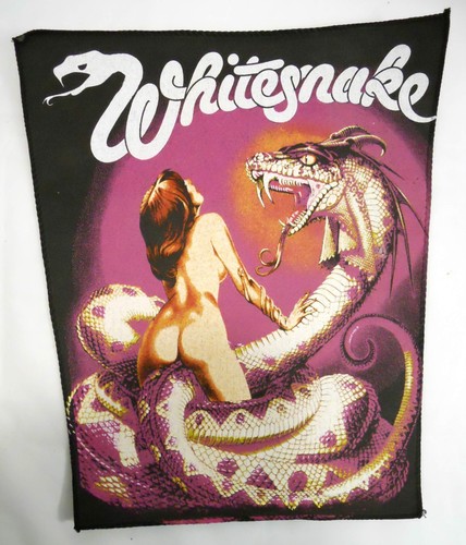 Whitesnake back patch - patch, dragon