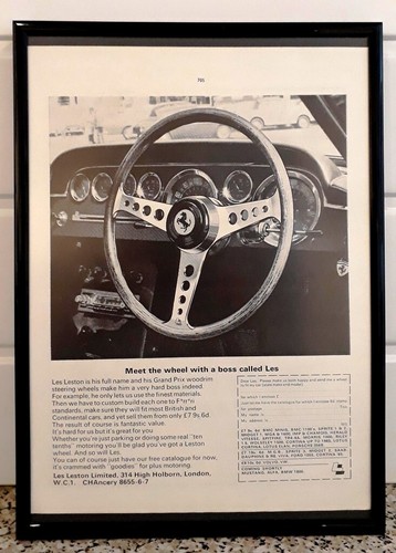 Framed original classic - classic, ad