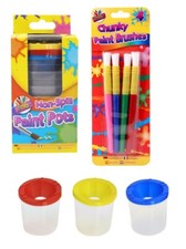 Set Of 3 Non Spill Children's