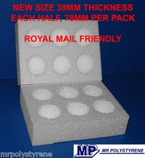 Polystyrene egg boxes - 20,