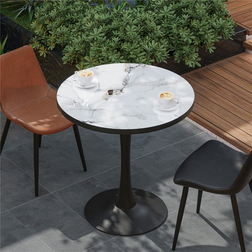 Round bar table - round,