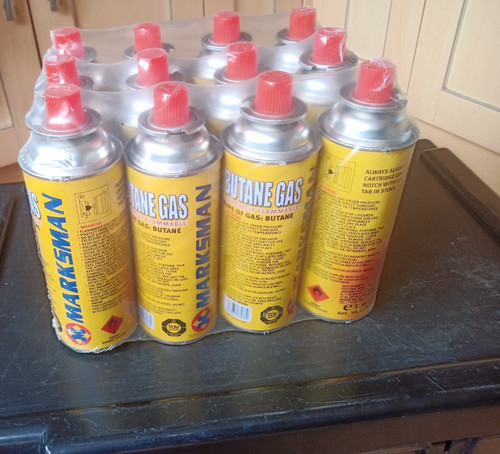 Butane gas bottles - x,