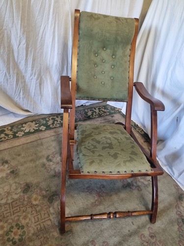 Victorian folding mahogany - victorian,