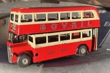 TRIANG MINIC  DOUBLE  DECKER BUS - No 60M Tinplate- Clockwork