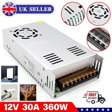 Voltage Transformer Switch AC 100-240V to DC 12V 30A 360W Power Supply Converter