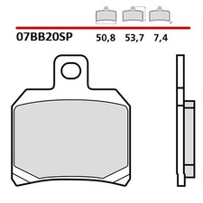 BREMBO BRAKE PAD KIT POST