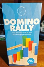 Wooden Domino Rally from