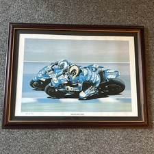 Valentino Rossi Signed Print