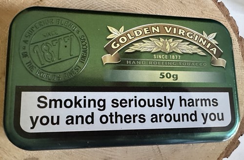 Golden virginia metal tobacco - golden,