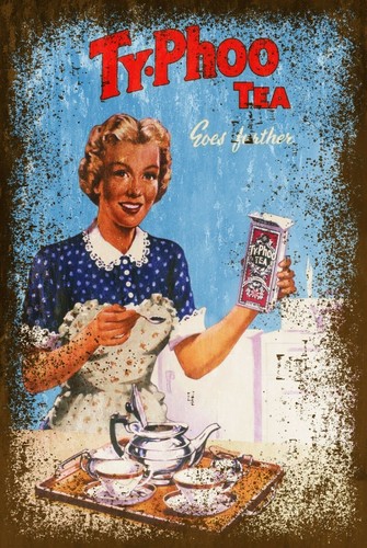 Typhoo tea advert - advert, look