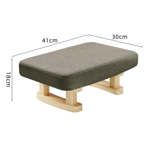 Wooden sofa stool footrest - sofa,