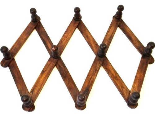 Expandable teak wood coat
