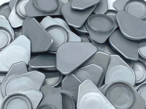 35mm winged silver grey - 35mm,