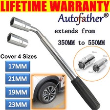 Heavy Duty Car Van Wheel Brace Socket Tyre Nut Spanner Wrench 17 19 21 23mm UK