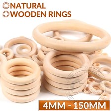 Natural Wooden Linking Rings